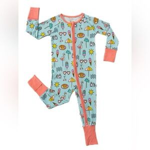 Little Sleepies summer zippy